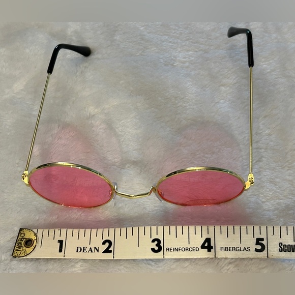Pink Round Lens Sunglasses - Picture 6 of 11